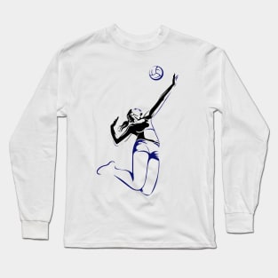 volleyball player Long Sleeve T-Shirt